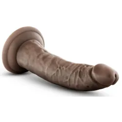 Dr. Skin Gode réaliste Cock Long Dr Skin 17 x 4cm Marron